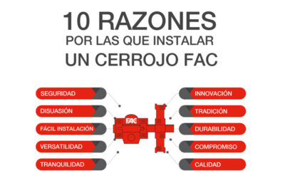 10 Razones por las que instalar tu cerrojo FAC